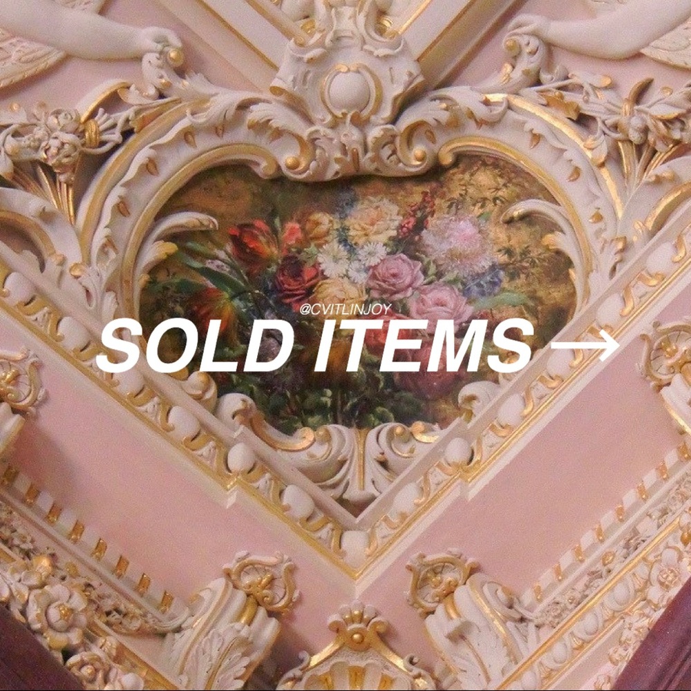 🌿 SOLD ITEMS 🌿